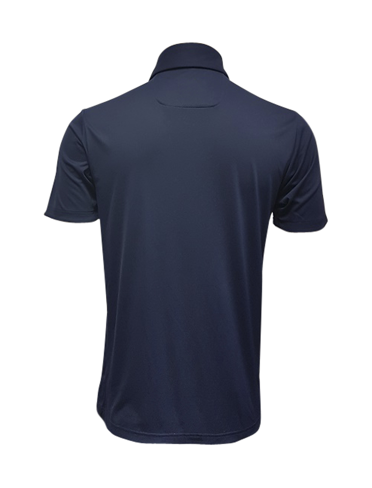 blue adidas golf shirt